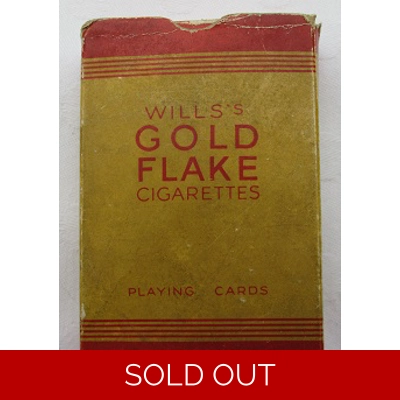 Wills's Gold Flake Cigarettes Playing Cards